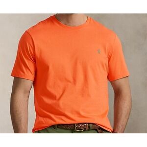 MENS RALPH LAUREN‎ POLO S/S T-SHIRT~3XLT~ORANGE